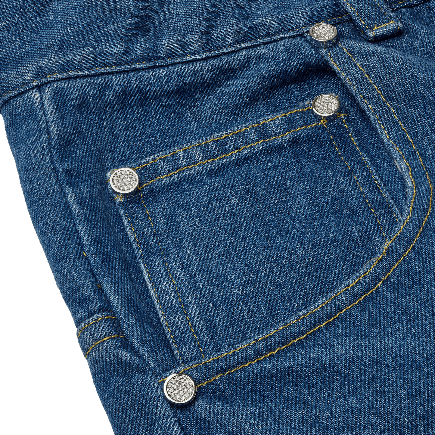 Diamond Hardware Denim Suit