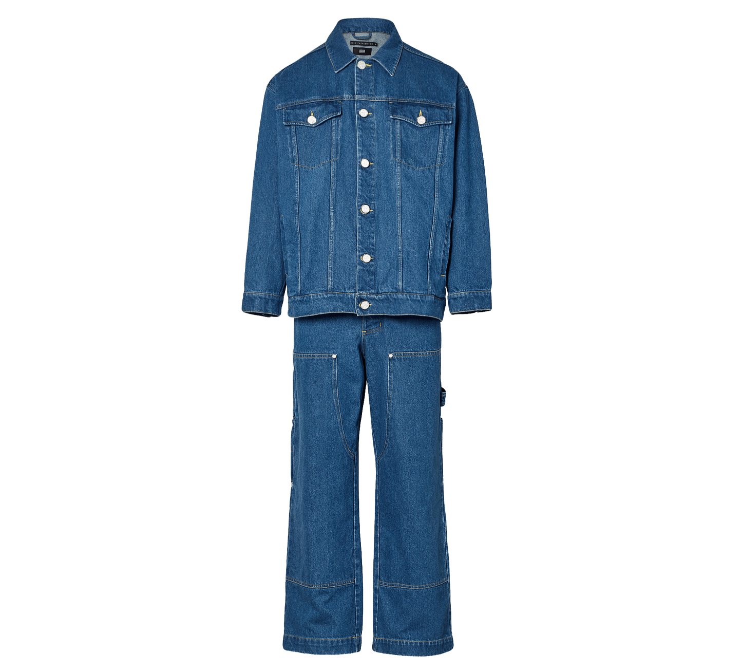 Diamond Hardware Denim Suit
