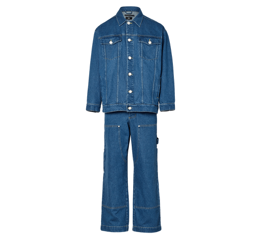 Diamond Hardware Denim Suit