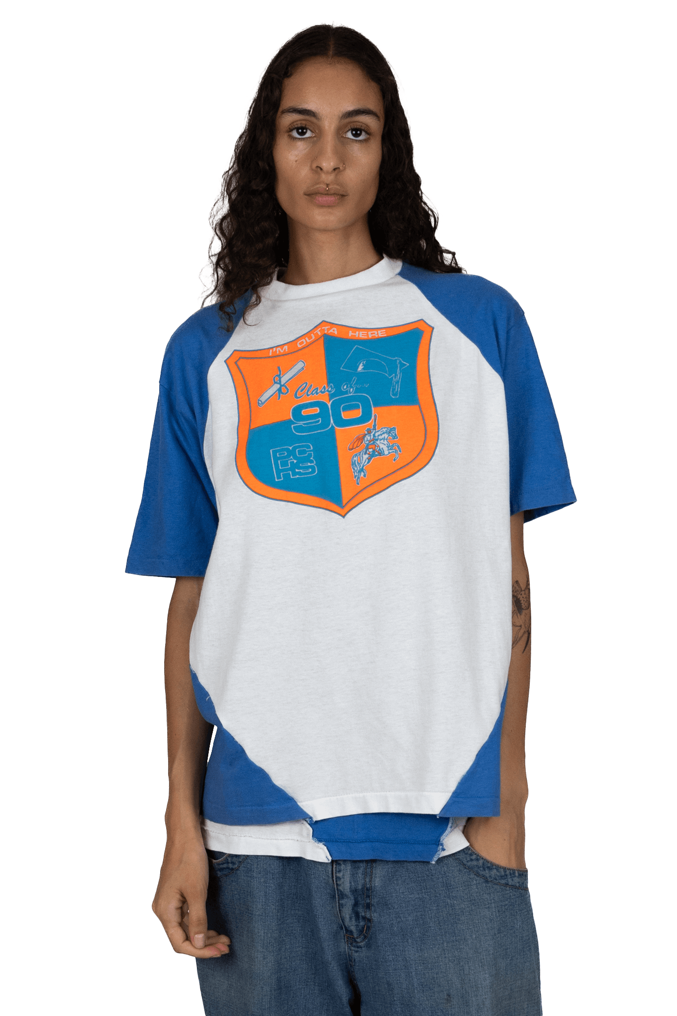 Vintage Double Layer Tee [04]